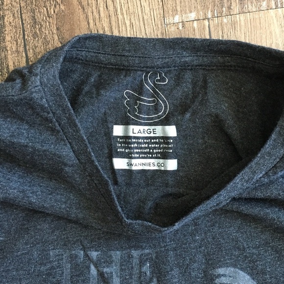 Swannies Tiger Goat Graphic Golf T-shirt - Picture 2 of 3